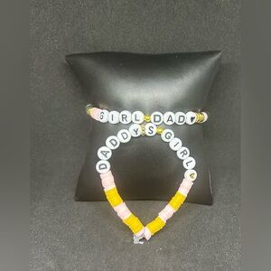 Girl Dad & Daddy's Girl Heishi Bracelet (Set)